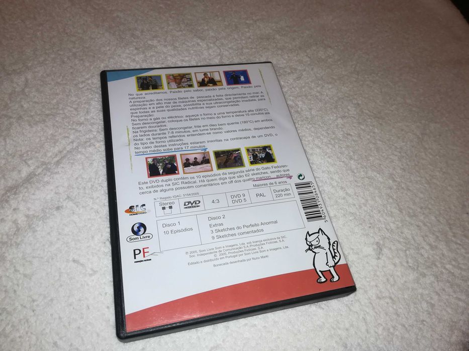 gato fedorento (2ª série 10 episódios em 2 DVDs) sic radical