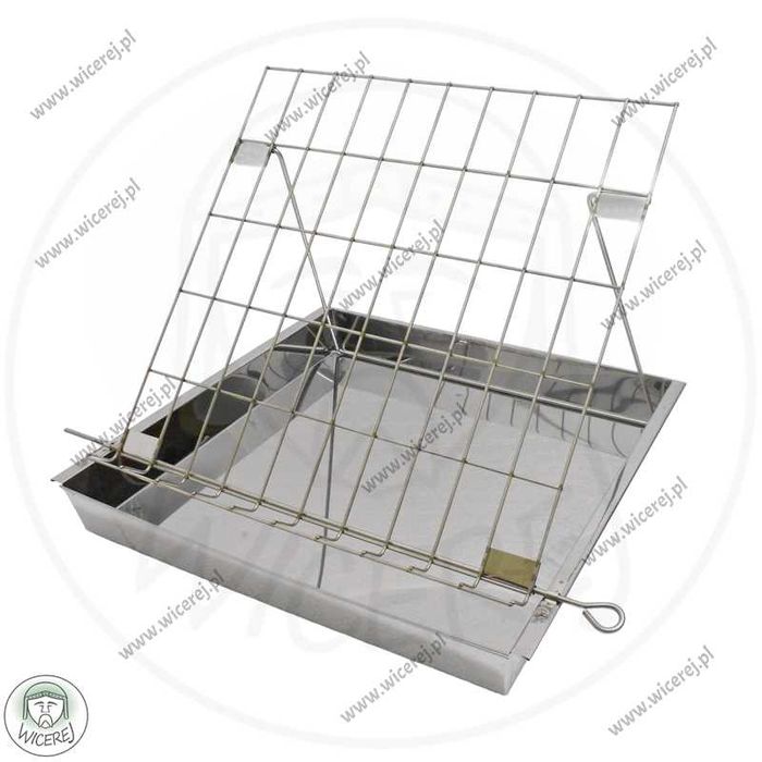 Wanienka Stal nierdzewna kwasoodporna Rynienka do Odsklepiania Ramek