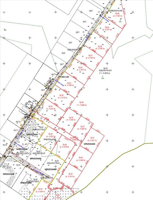Świdwin / Nowy Przybysław - działki budowlane z WZ na domy jednorodzin