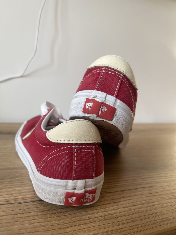 Vansy damskie czerwone old skool