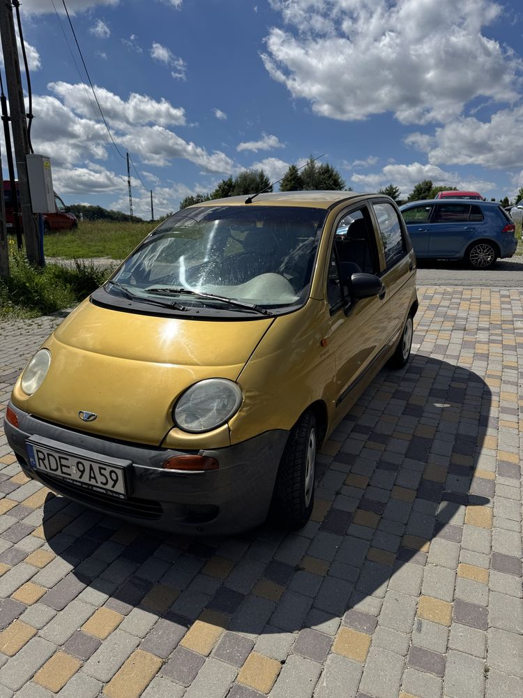 Daewoo Matiz sprawny ważne opłaty