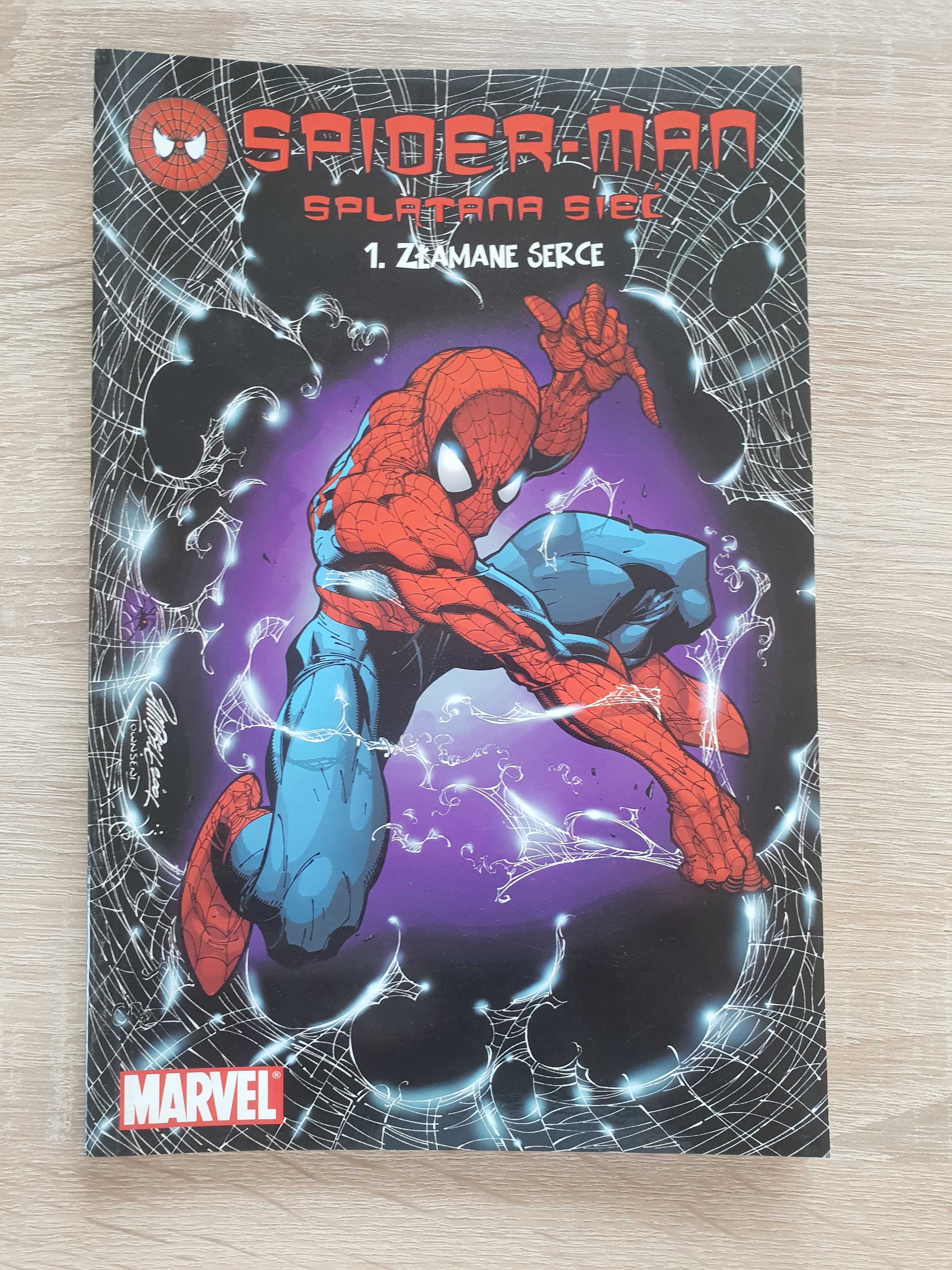 Spider Man. Splatana siec. Zlamane serce. Egmont. 2003