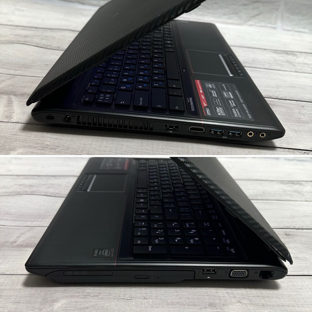 Ігровий ноутбук MSI GP60 15.6’’ FHD i5-4210H 16GB ОЗУ/1TB SSD/GTX 950M