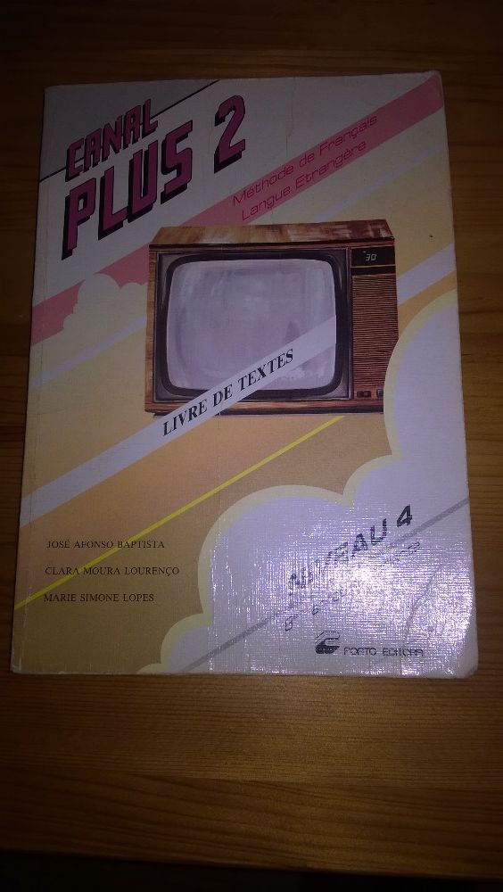 Livro de aprendizagem de francês, Canal Plus 2.