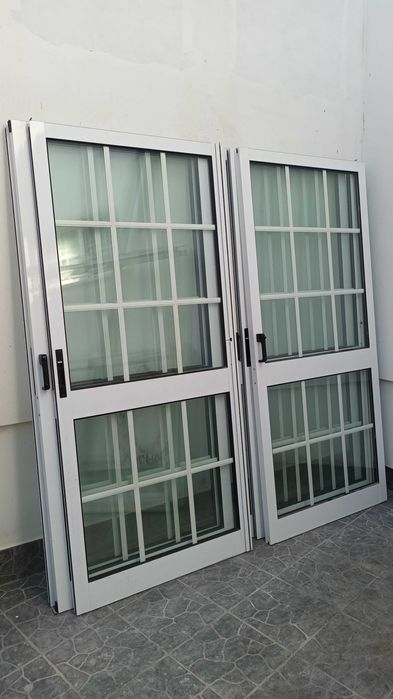Conjunto Sacadas e janelas Alumínio vidro duplo