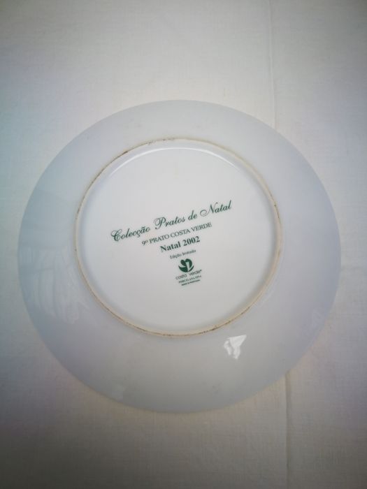 Pratos decorativos natal