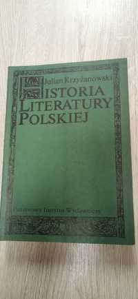 Historia literatury polskiej Julian Krzyżanowski