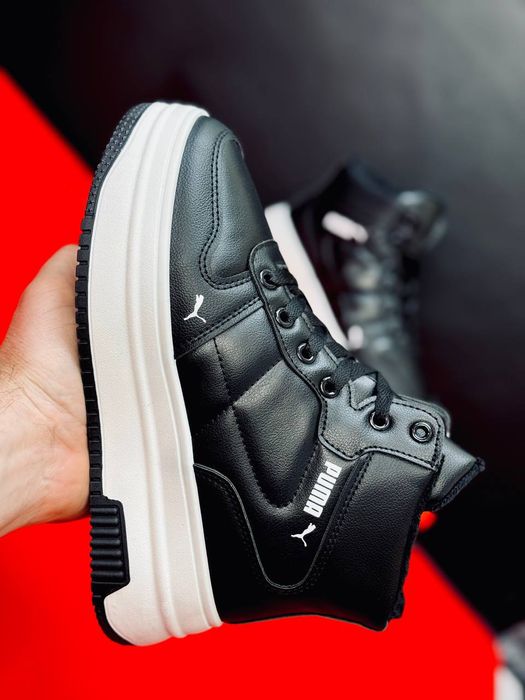 Жіночі зимові кросівки PUMA на хутрі