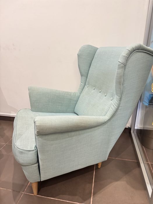 Cadeirão IKEA Verde Água