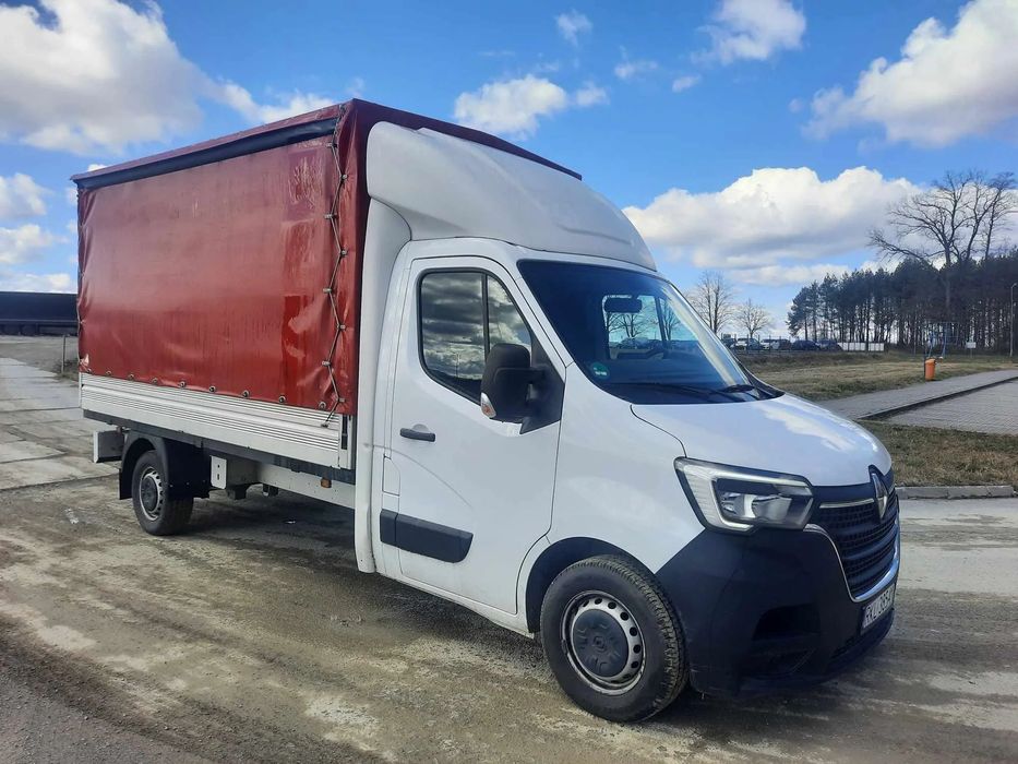 Renault Master  skrzynia plandeka firanka