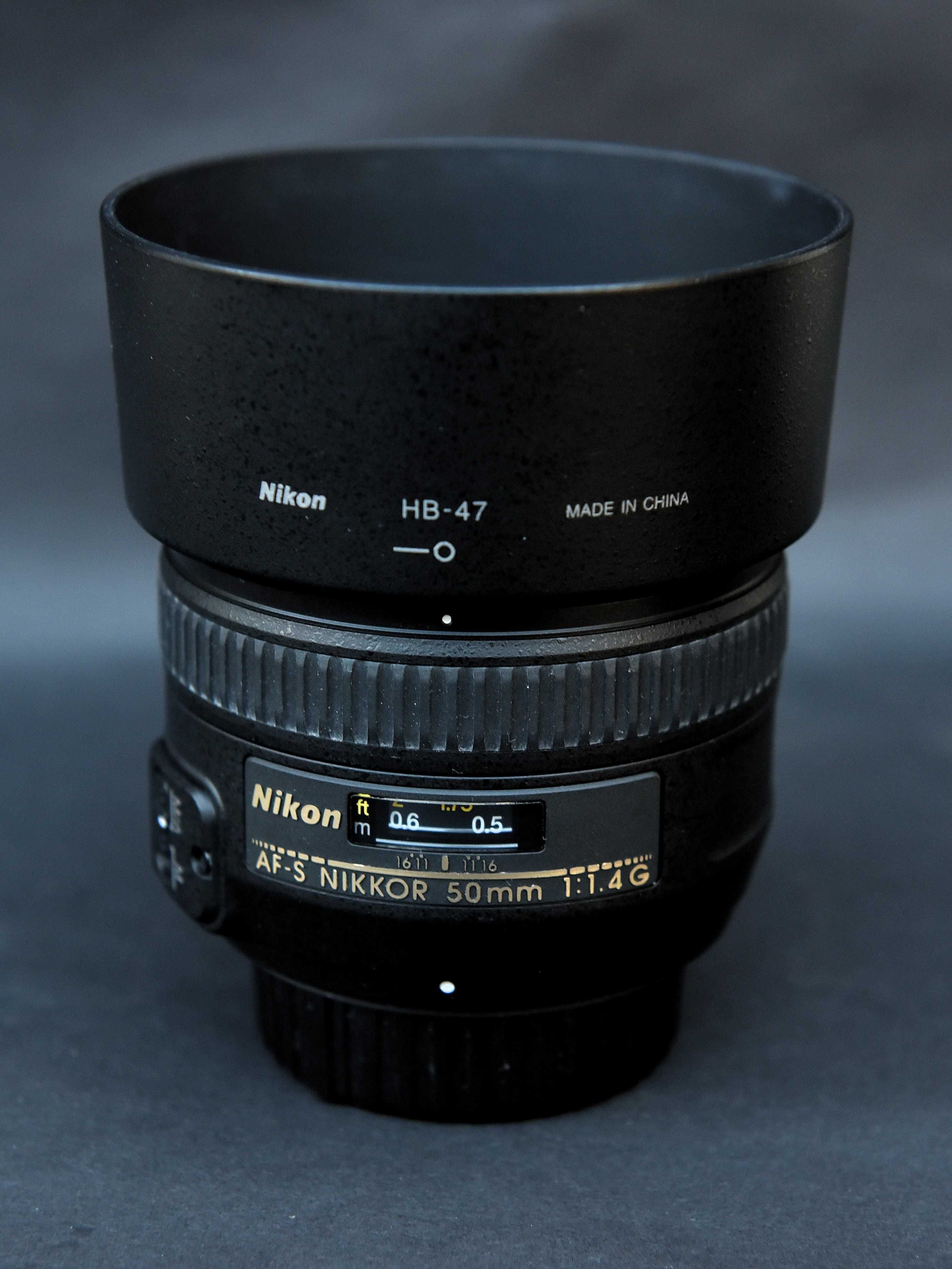 Об'єктив Nikon AF-S Nikkor 50mm f / 1.4G