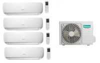 HISENSE MINI APPLE PIE + WIFI mulitspilit 4X 2,5 KW + agregat 10 kw