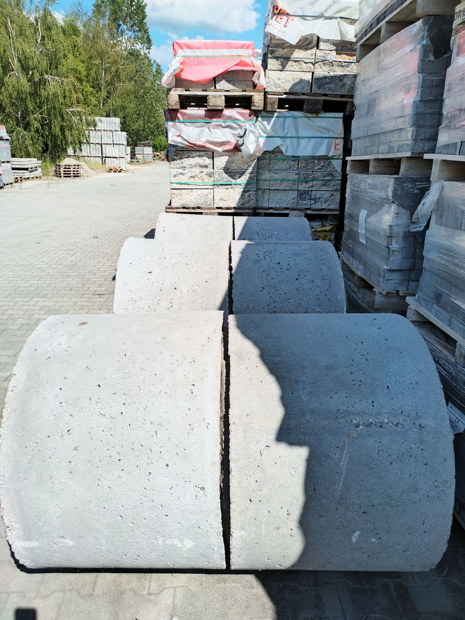 kręgi betonowe 900x600 mm, studzienne, szambo z kielichem od ręki