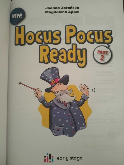 Nowa książka od angielskiego Hocus Pocus Ready part 2