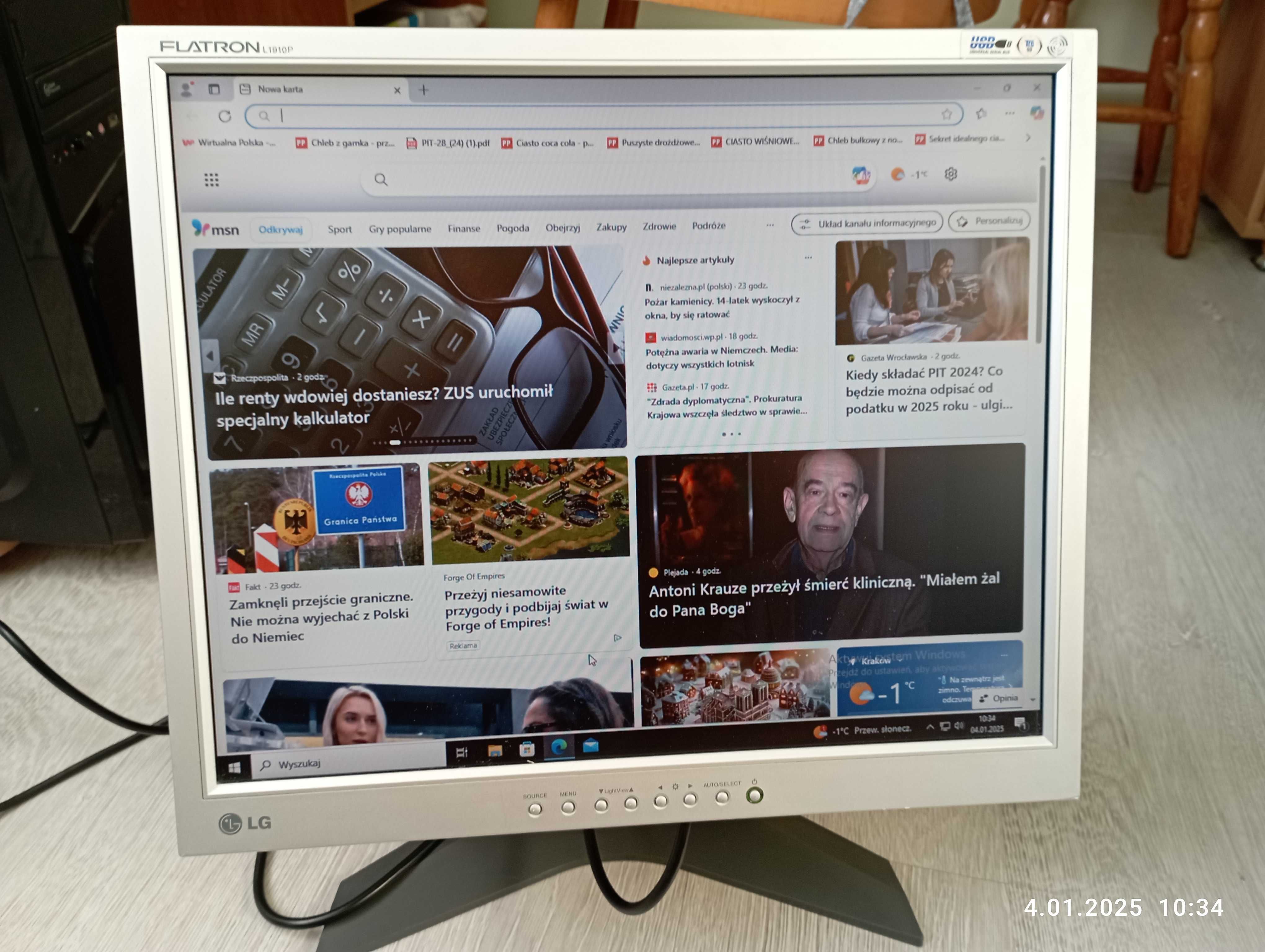 Monitor LG Flatron L1910P