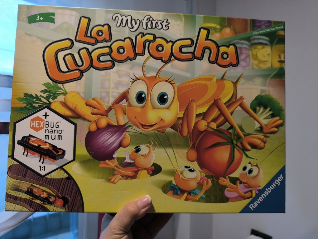 Gra planszowa Moja Pierwsza La Cucaracha Ravensburger nowa Karaluch 3+