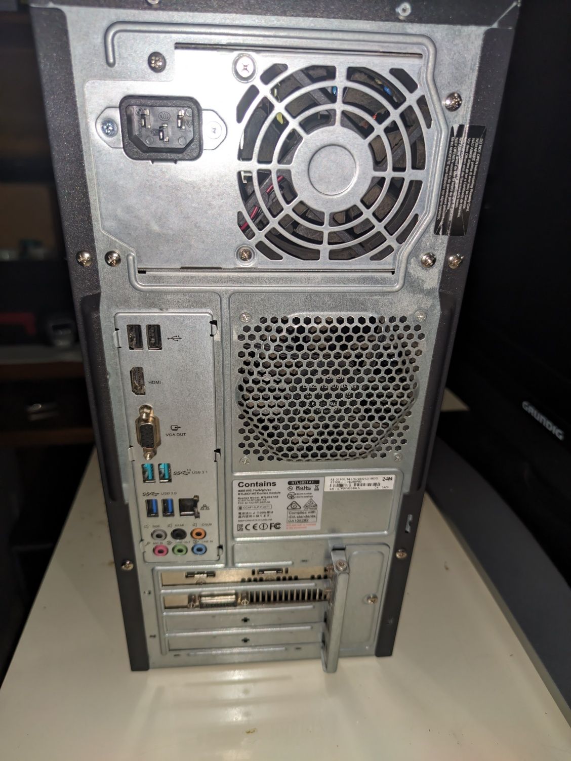 Computador ASUS - Gaming G11CD-i7-6700,GTX950 (2GD5),HDD 1TB + SSD 128