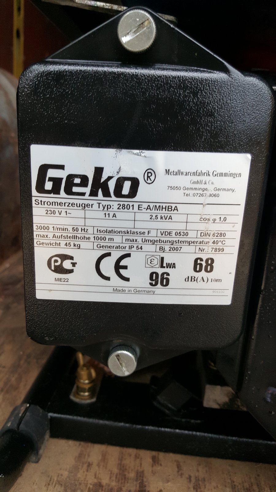 Електростанція генератор  Geko
