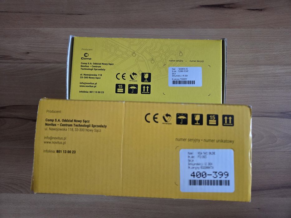 Taksometr z kasą fiskalną Novitus