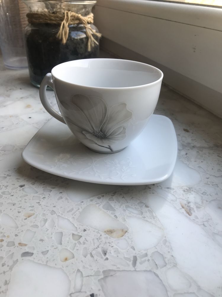 Porcelanowy zestaw kawowy, polska porcelana