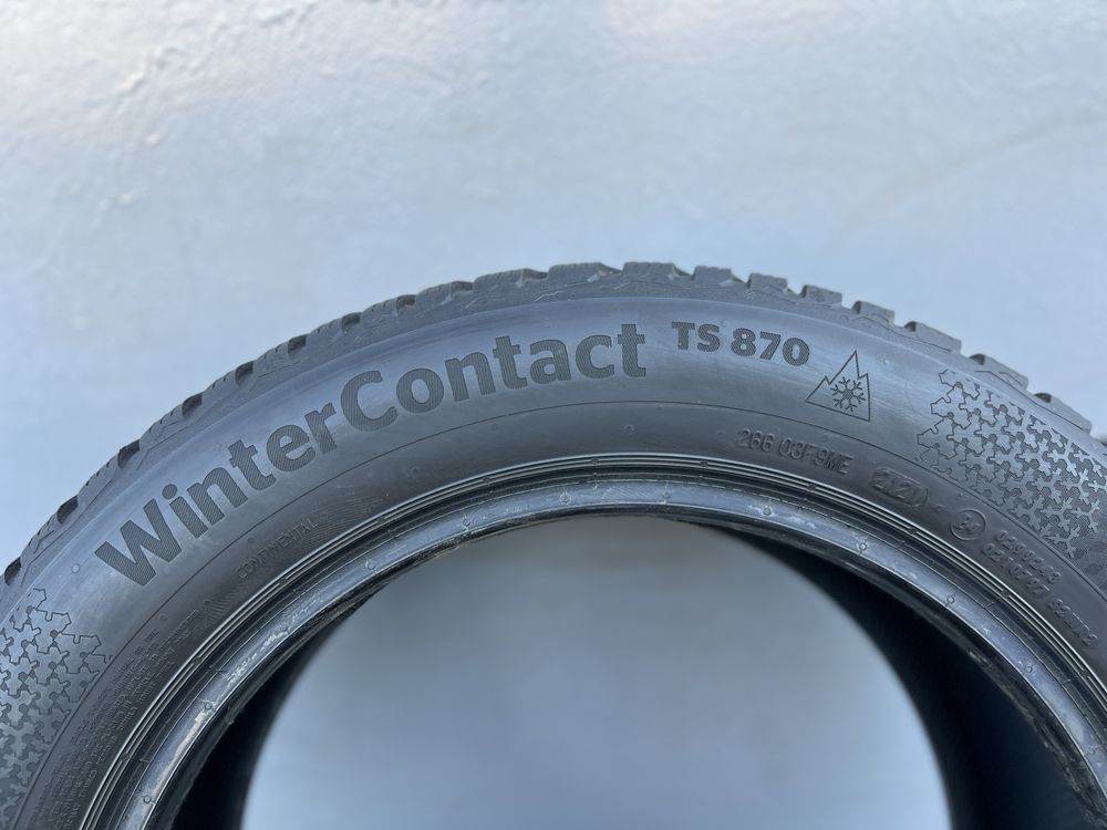 Пара шин 7 мм 205/55/r16 Continental WinterContact TS870