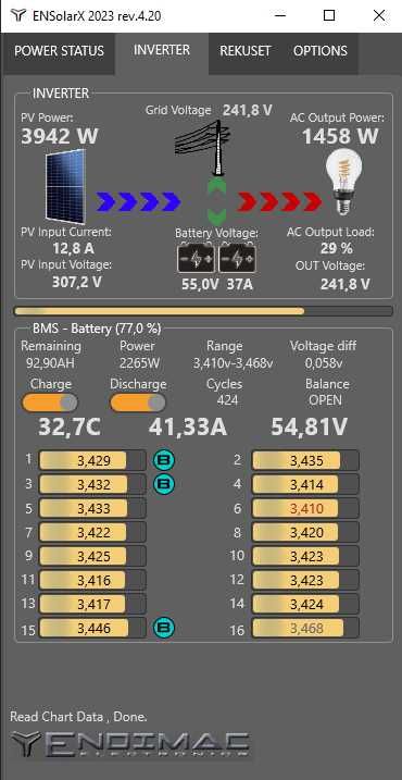 ENSolarX 5X Basic WiFi do Falowników Hybrydowych Oraz BMSow