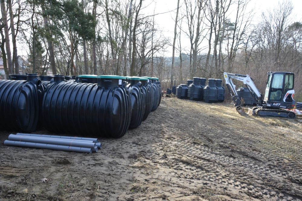 Przydomowa oczyszczalnia ścieków, 1-2 osoby, domek letniskowy