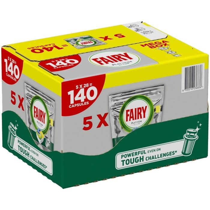 Kapsylki fairy 140szt