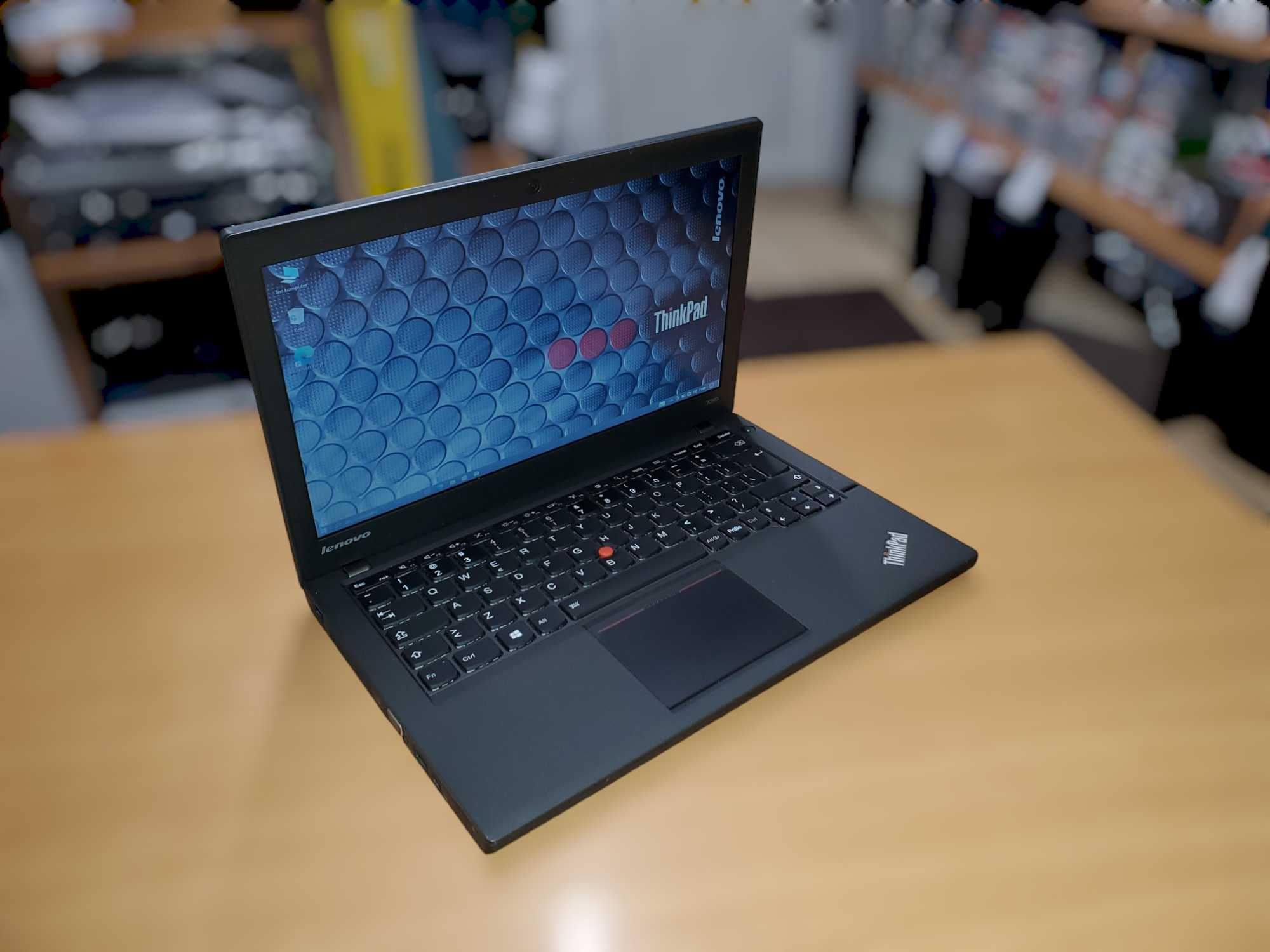 Laptop Lenovo X240 i5-4300U 4GB 128GB SSD Win 10 Gwarancja Bateria 3H