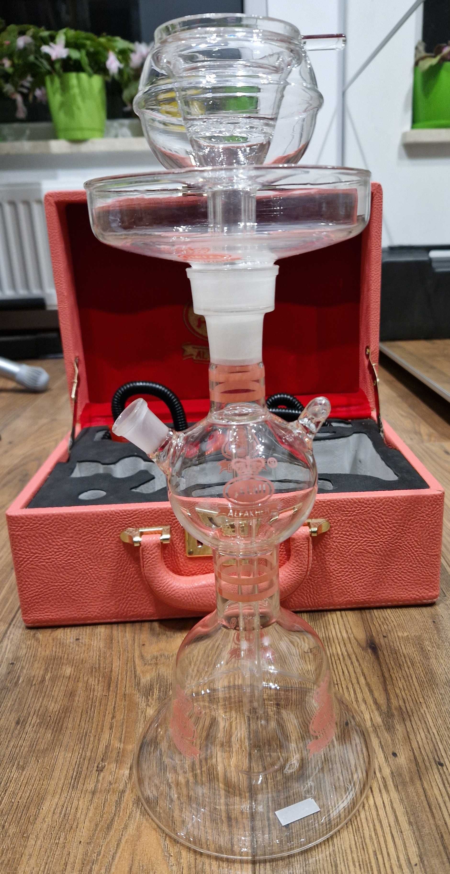 Shisha Al Fakher Glass Walizka Fajka Wodna Szklana