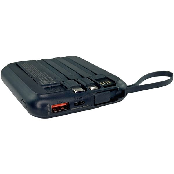 Міні-павербанк з MagSafe та ШВИДКОЮ Зарядкою! 10000 мАг! 3 Кабелі