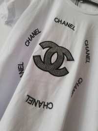 Bluzka Channel 2xl kolor biały