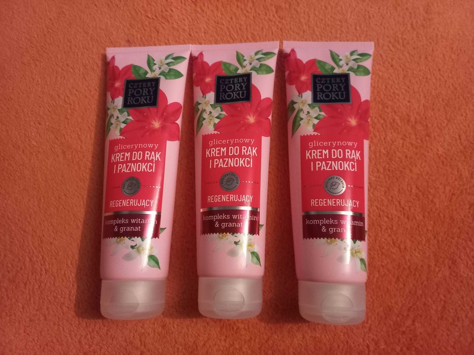 Cztery Pory Roku - Krem do rąk regenerujący 130ml - Zestaw 3 sztuk