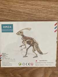 3D деревянный пазл Parasaurolophus Динозавр новый