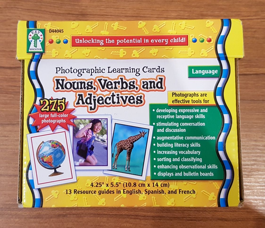 Nouns, verbs, and adjectives Do nauki angielskiego