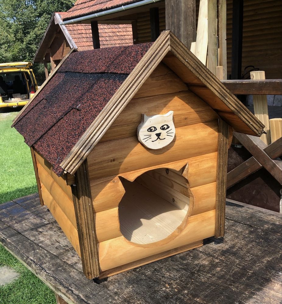Котяча будка, Будка для котів, хатинка для кота