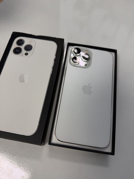 iPhone 13 Pro Max 512gb Silver Idealny Bateria 97% od nowości