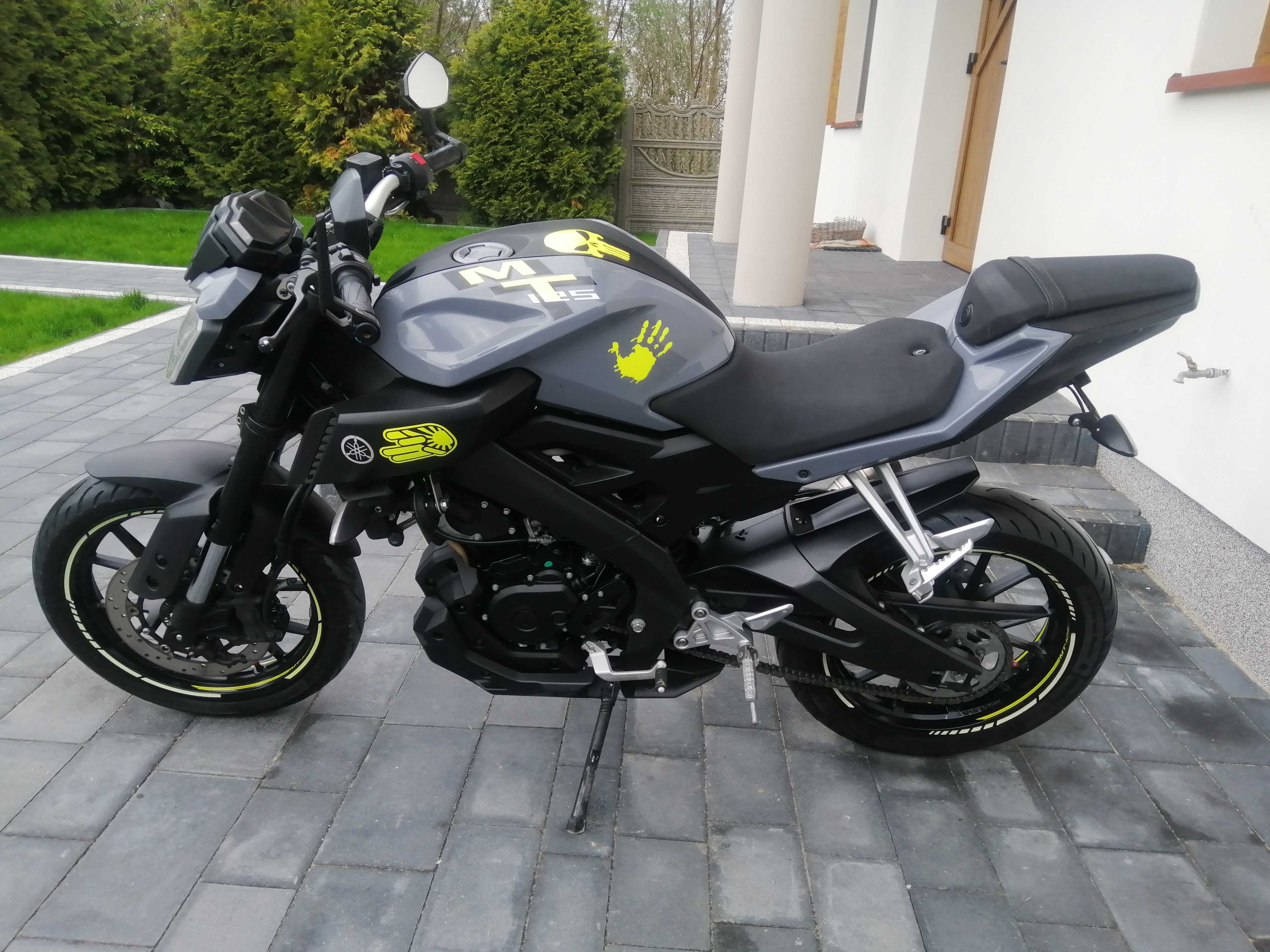 yamaha mt 125 z Niemiec Wydech Ridical