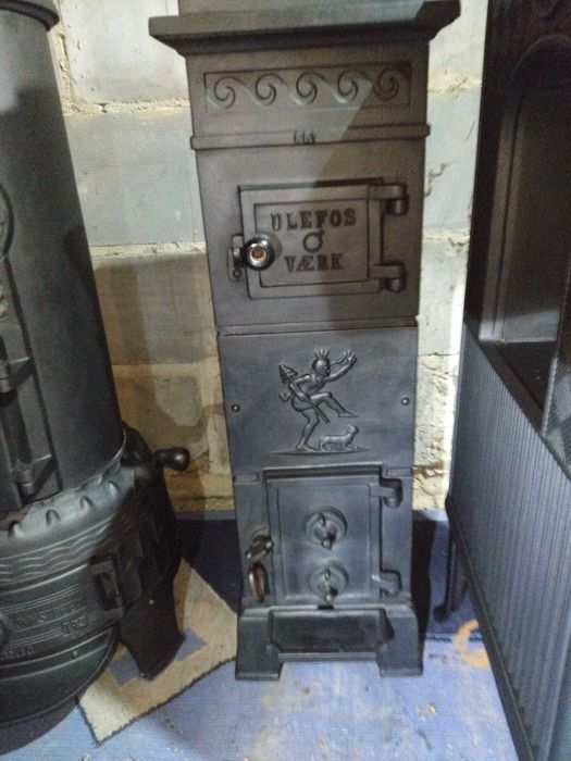 Piecyk koza kuchnia norweska żeliwna