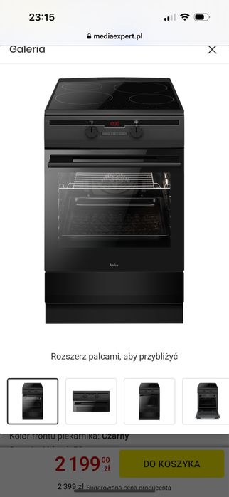 Kuchenka indukcja AMICA