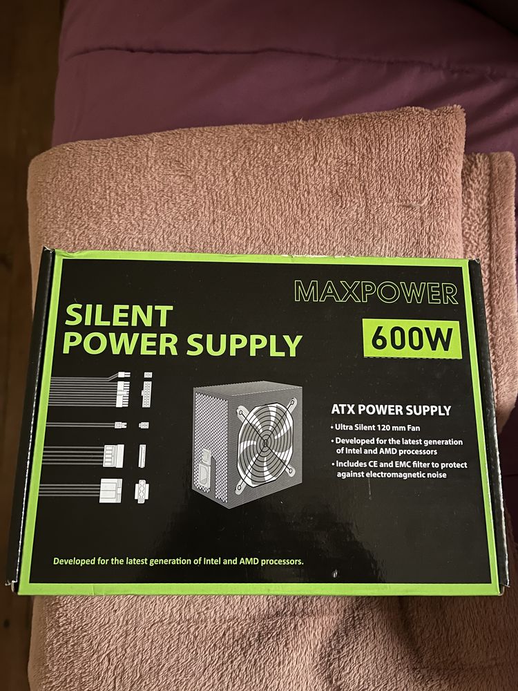 Fonte de alimentação MAXPOWER 600w