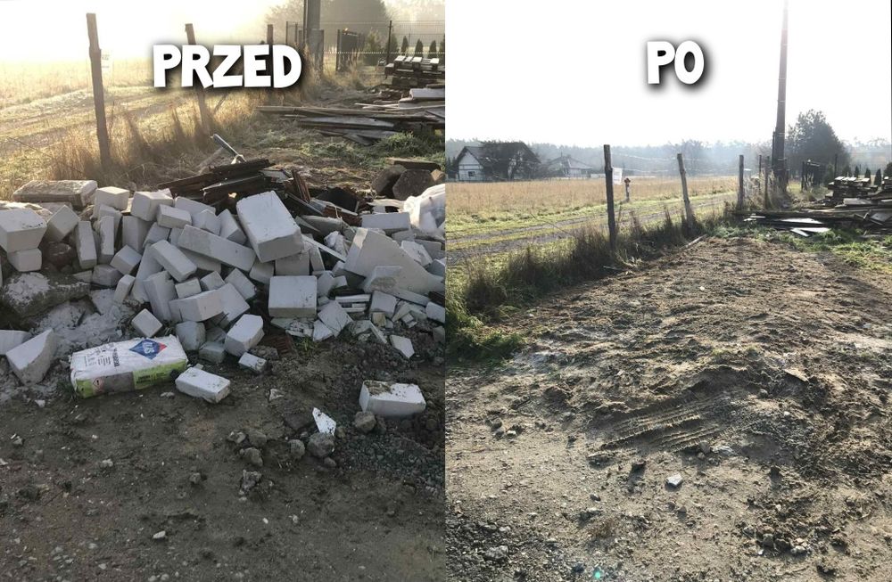 Wywóz gruzu śmieci po remontowych Opróżnianie mieszkań piwnic strychów