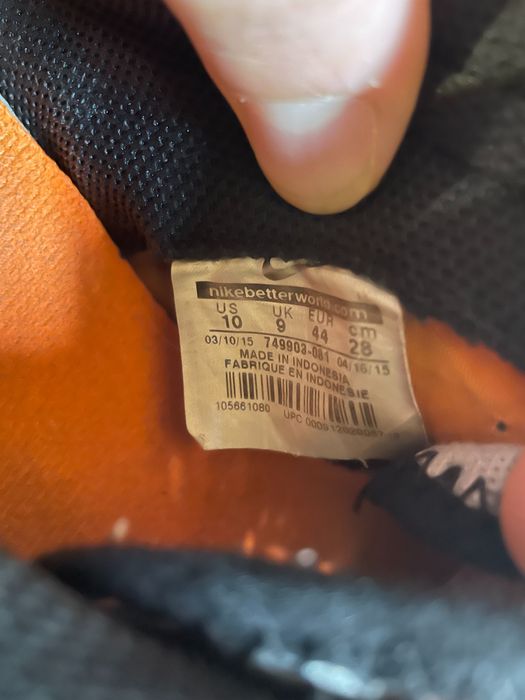 Футзалки Професійні Nike hypervenom 44 розмір 28 см бампы сороконожки