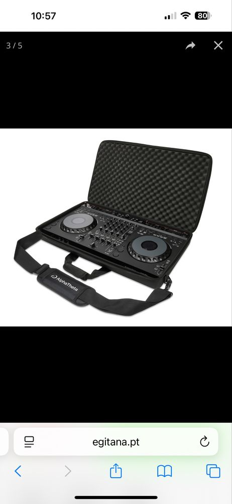 Controladora pioneer alphatheta ddj-grv6
