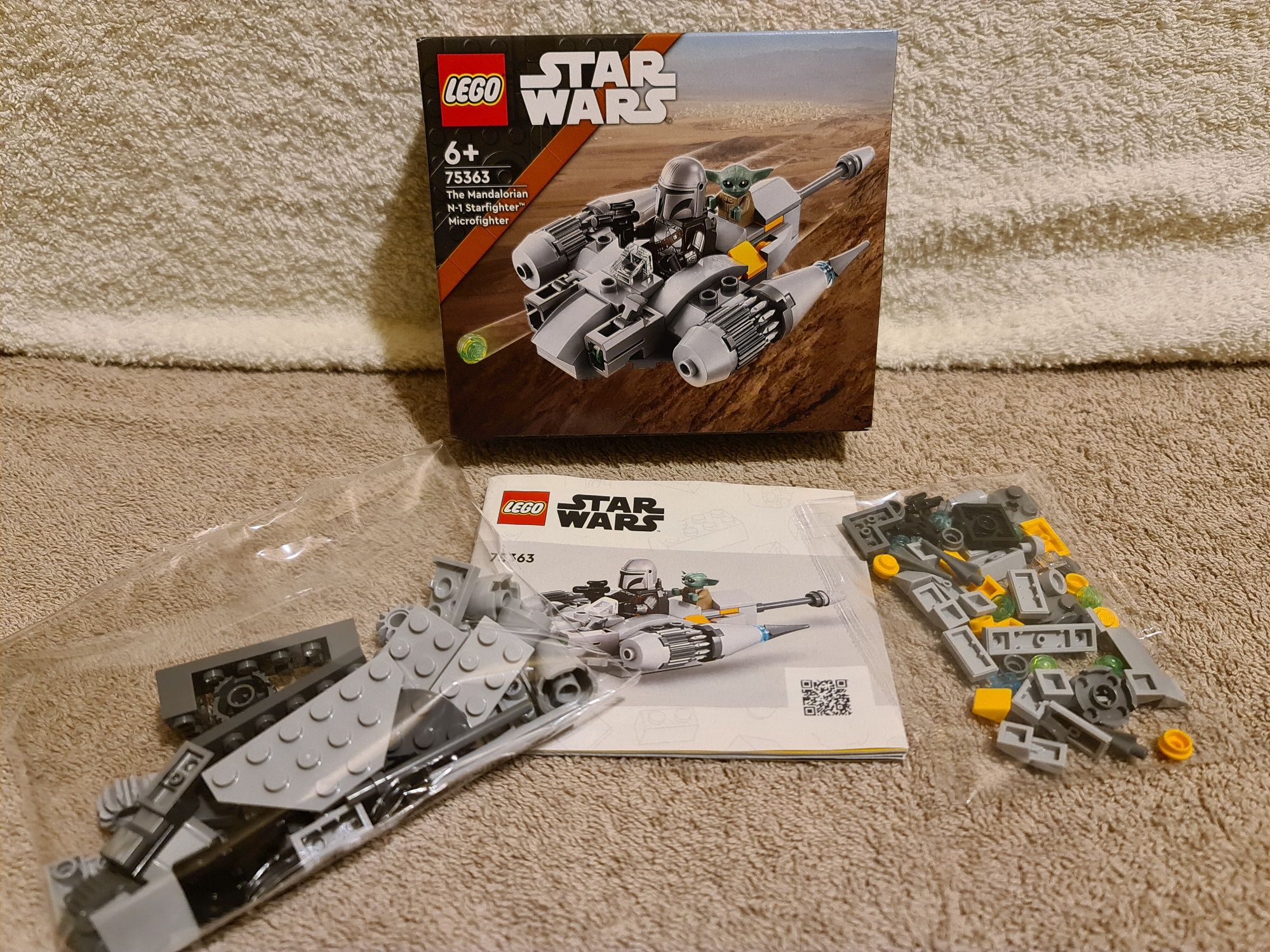 [Bez figurek] Lego Star Wars 75363 Myśliwiec N-1 Mandalorianina