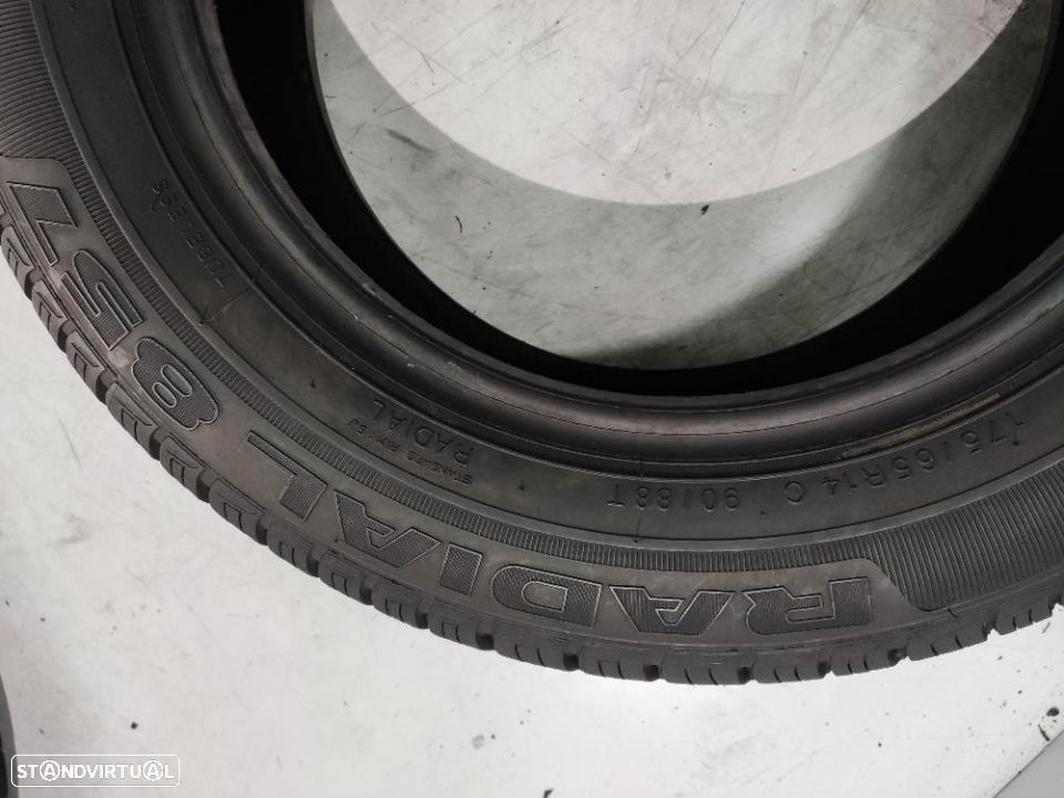 2 pneus semi novos 175-65r14c marshal - oferta dos portes