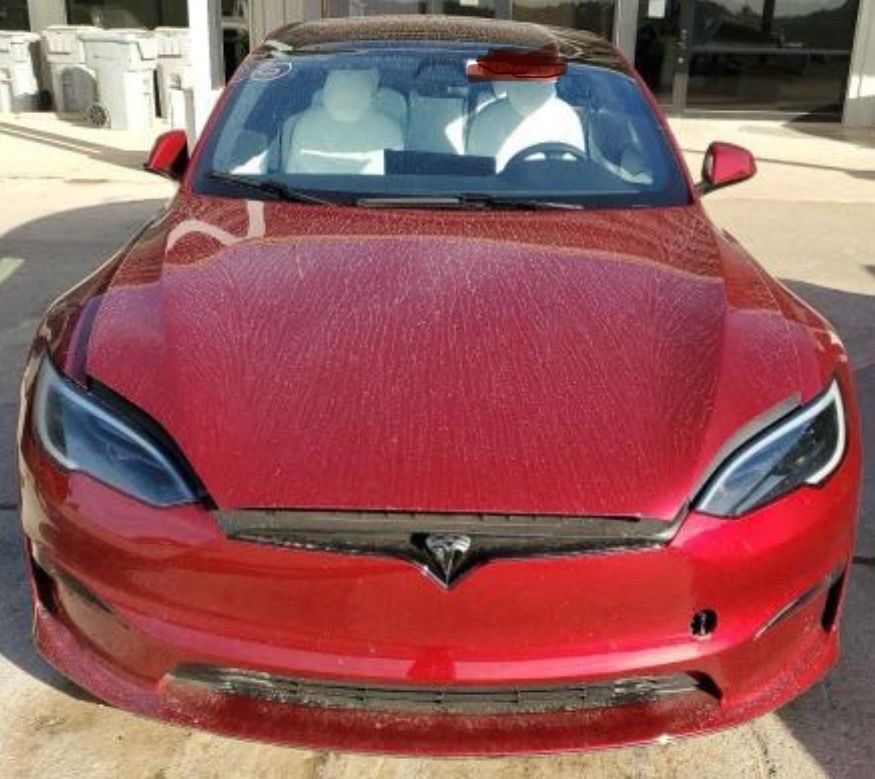 Разборка Tesla model S Plaid запчасти Тесла модел 3 X Y капот крыло