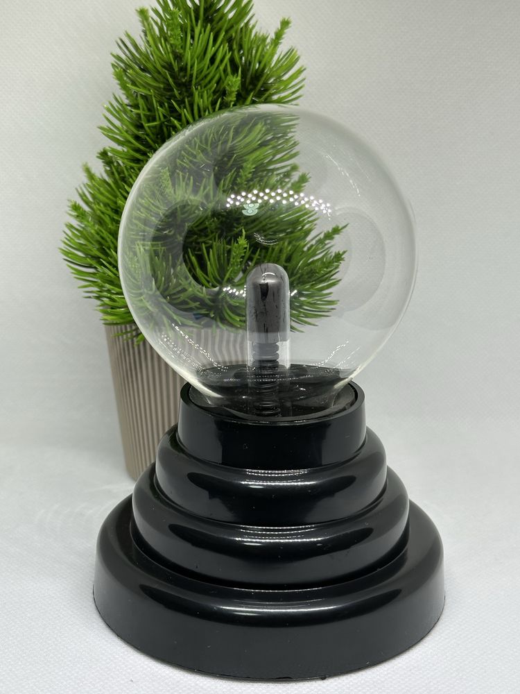Плазменный шар Тесла с молниями ночник Magic Ball лампа