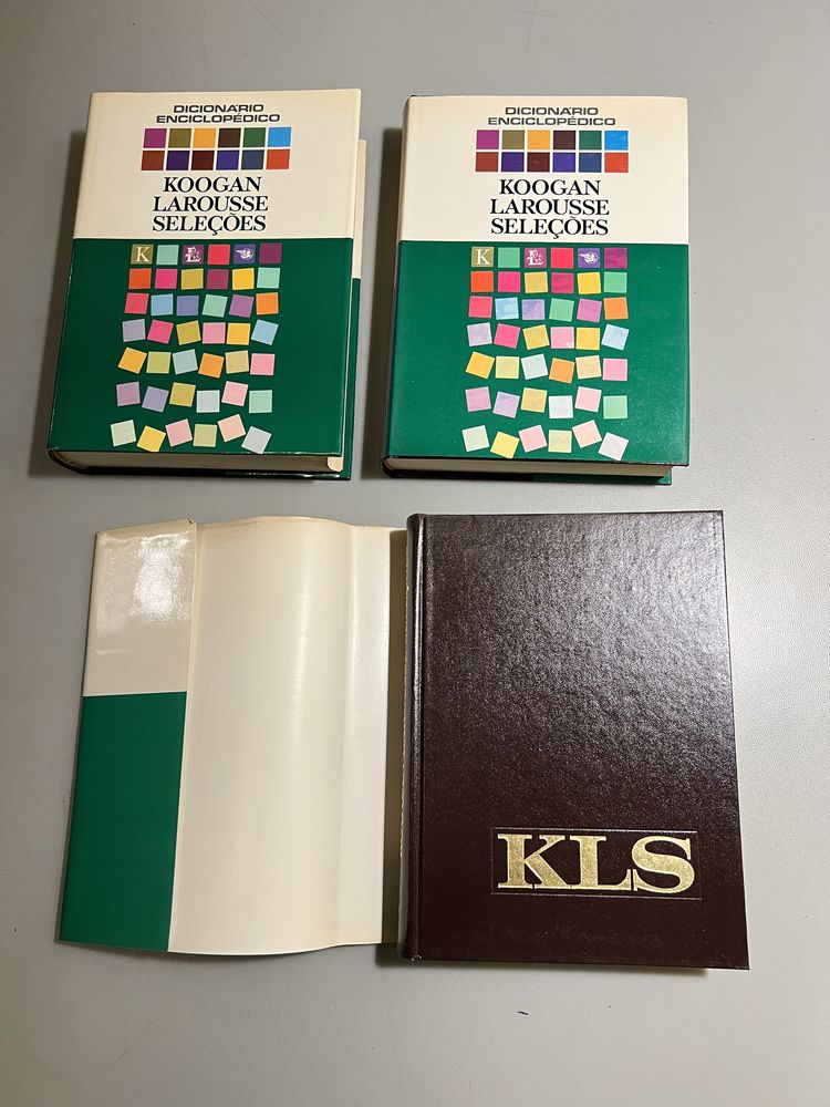 Coleção 3 livros Dicionário Koogan Larouse
