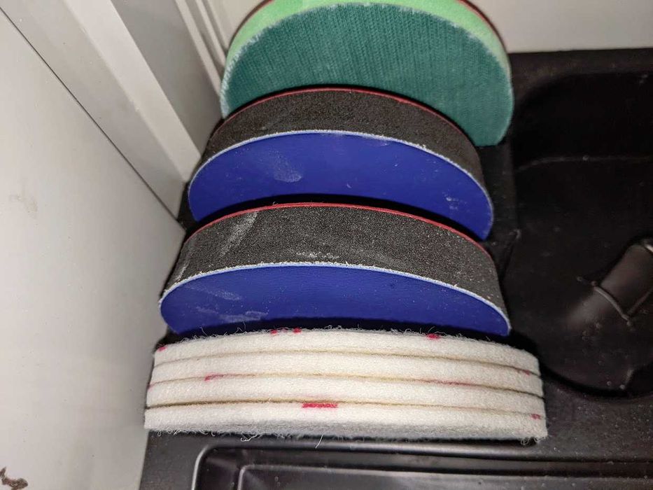 Profesjonalny zestaw polerski do usuwania rys na szkle 3M Trizact